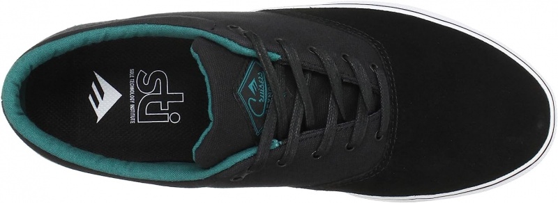 Emerica Reynolds Cruisers Skateskor Herr Svarta Vita Turkos | Sverige-8739520