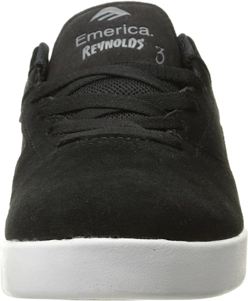 Emerica Reynolds Low Skateskor Herr Svarta Silver | Sverige-6850713