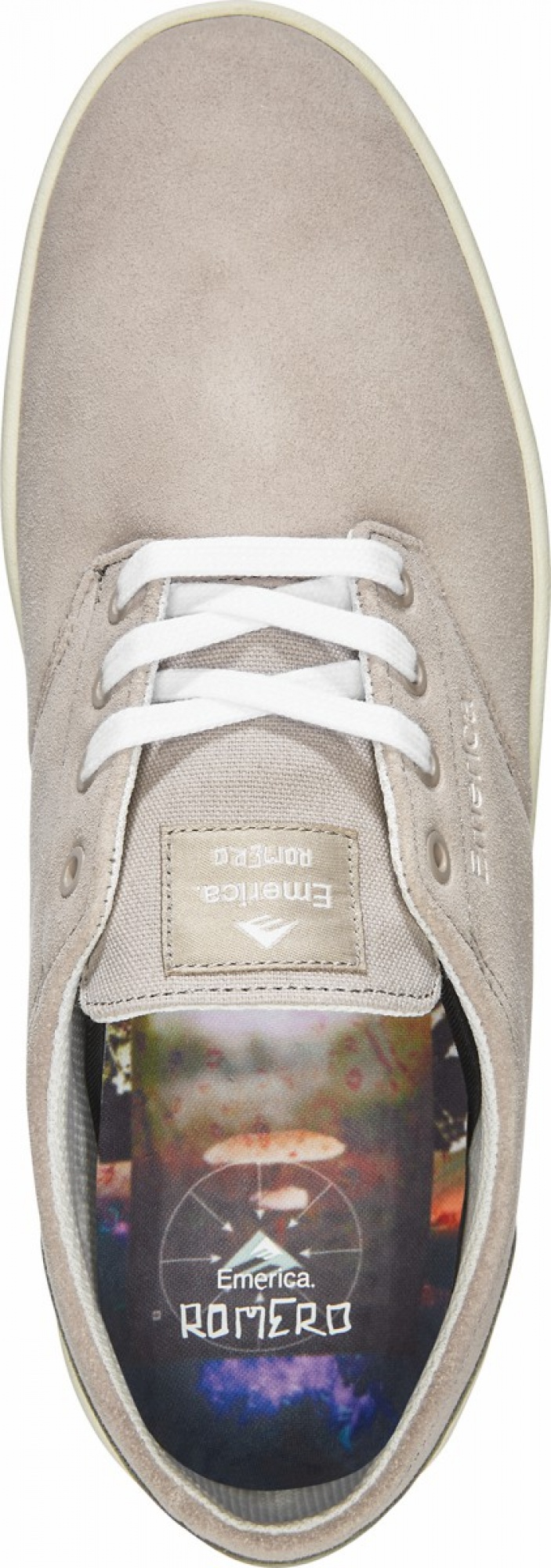 Emerica Romero Laced Skateskor Herr Beige Grå Vita | Sverige-7630851