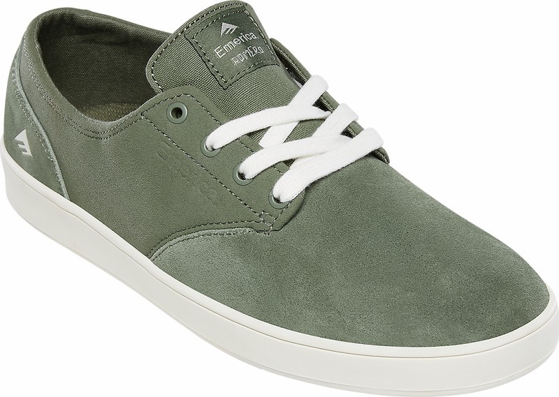 Emerica Romero Laced Skateskor Herr Mörkgröna | Sverige-8214709
