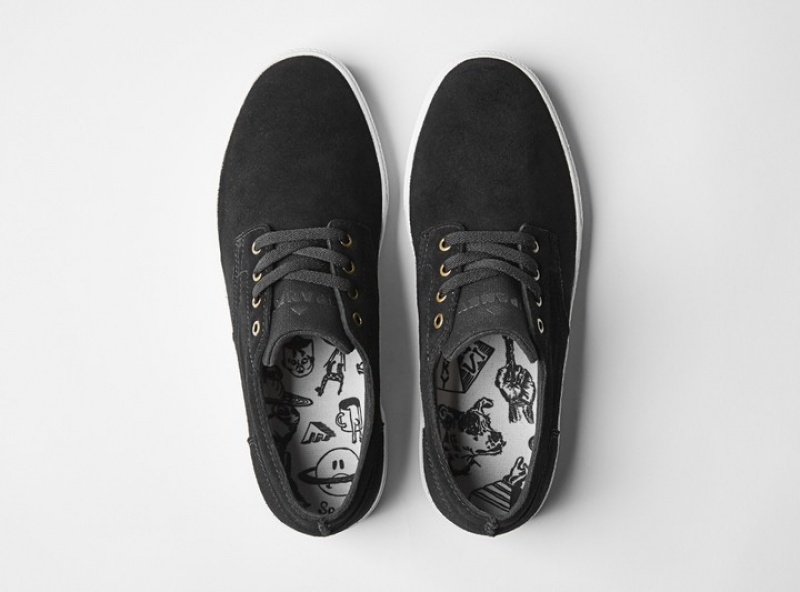 Emerica Spanky G6 Skateskor Herr Svarta Vita | Sverige-6487532