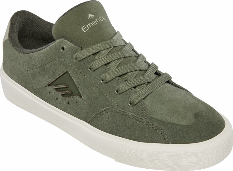 Emerica Temple Skateskor Herr Mörkgröna | Sverige-7201458