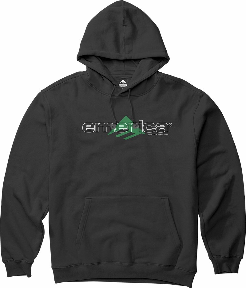 Emerica Trace Sweatshirt Herr Svarta | Sverige-6031849