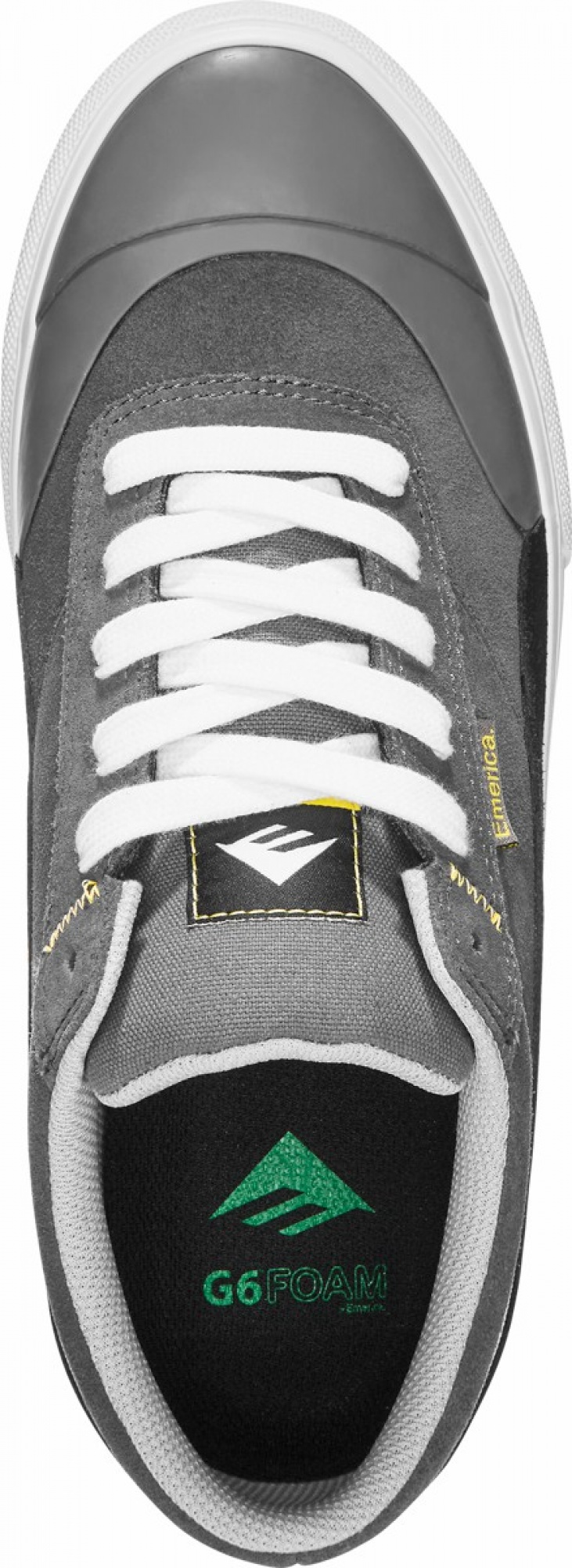 Emerica Vulcano Skateskor Herr Grå | Sverige-7428910