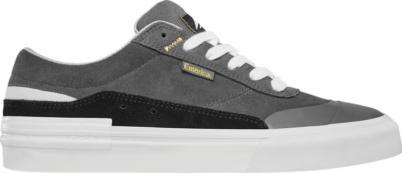 Emerica Vulcano Skateskor Herr Grå | Sverige-7428910
