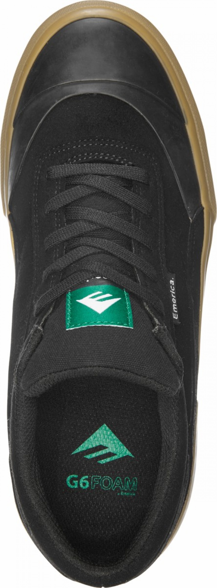 Emerica Vulcano Skateskor Herr Svarta Grå | Sverige-5971064