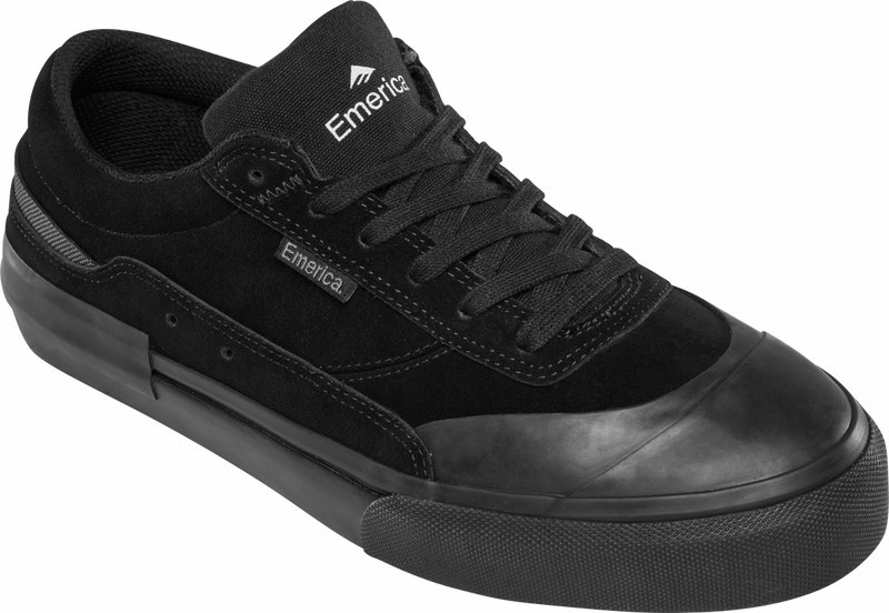 Emerica Vulcano Skateskor Herr Svarta Svarta | Sverige-2683074