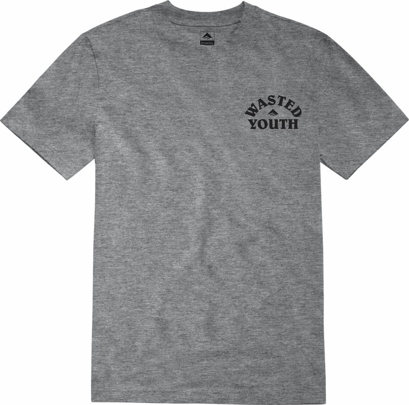 Emerica Wasted T-shirt Herr Grå | Sverige-4150269