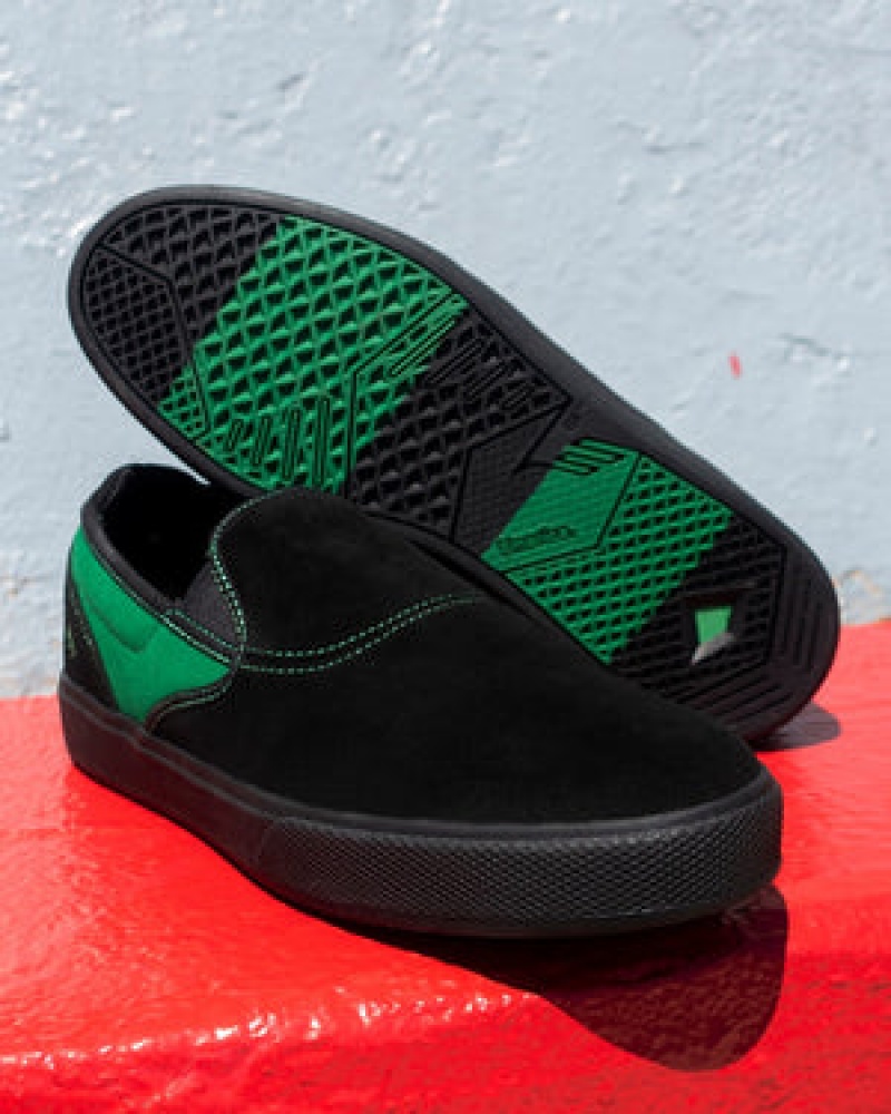 Emerica Wino G6 Slip Cup X Braden Hoban Skateskor Herr Svarta Gröna | Sverige-9048126