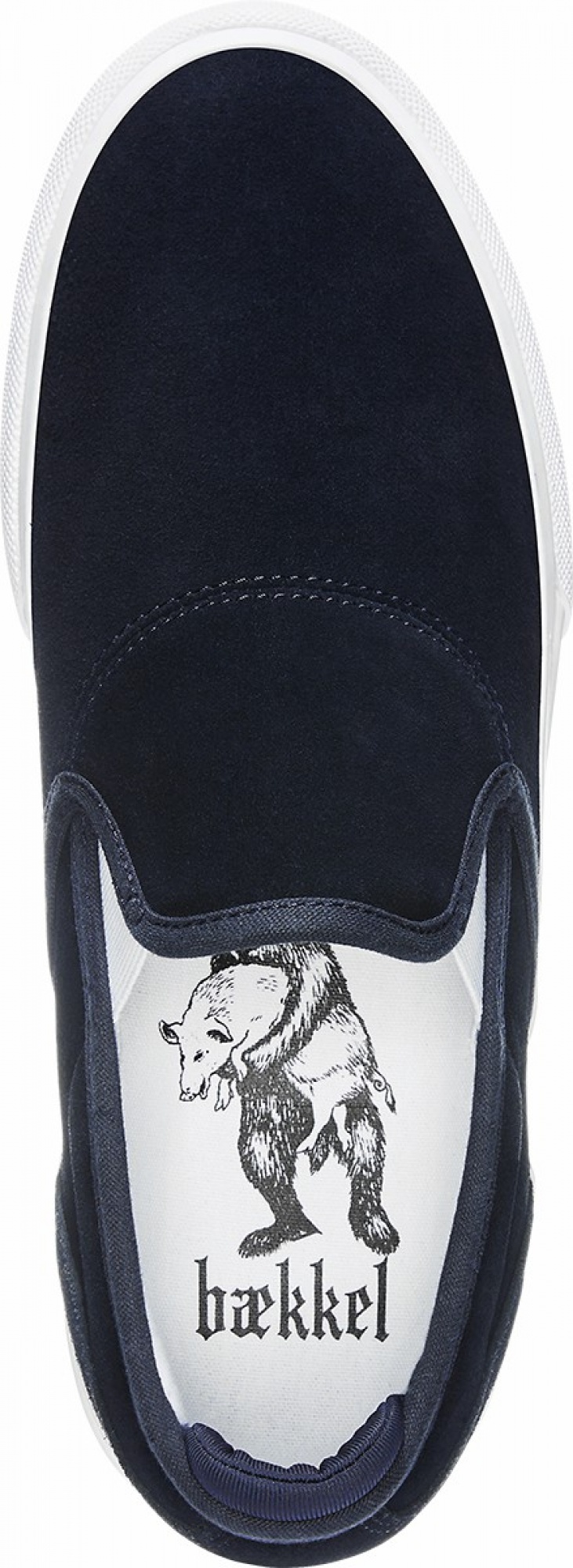 Emerica Wino G6 Slip-on Kevin Baekkel Skateskor Herr Marinblå Vita | Sverige-6974283