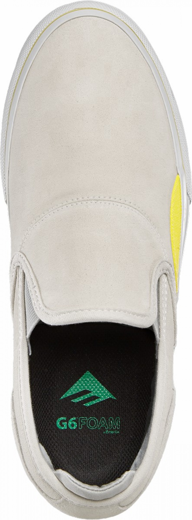 Emerica Wino G6 Slip-on Skateskor Herr Grå Gula | Sverige-1237460