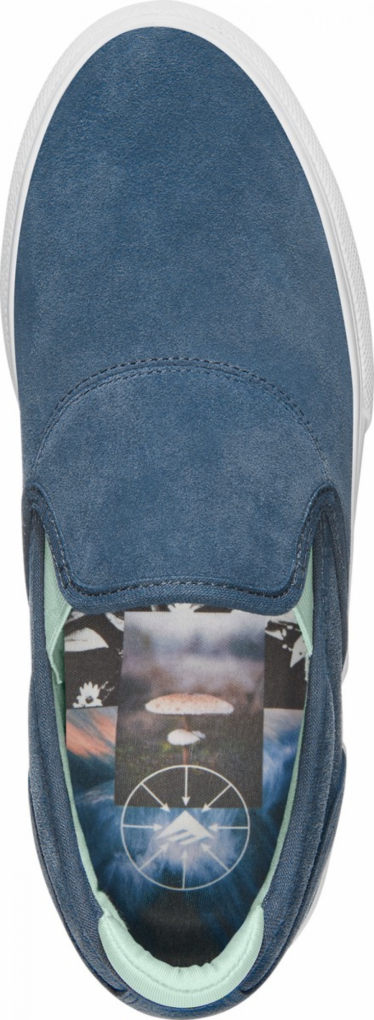 Emerica Wino G6 Slip-on Skateskor Herr Grå Ljusgrå | Sverige-4389072
