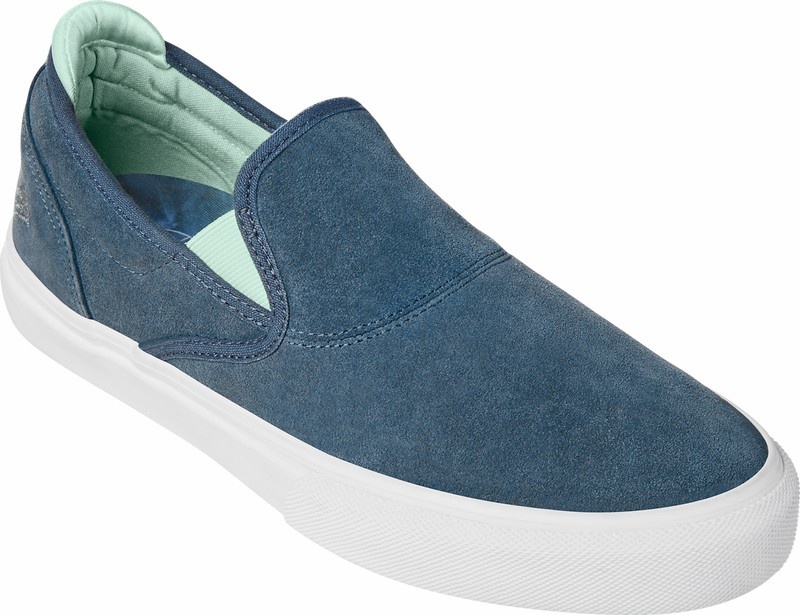 Emerica Wino G6 Slip-on Skateskor Herr Grå Ljusgrå | Sverige-4389072
