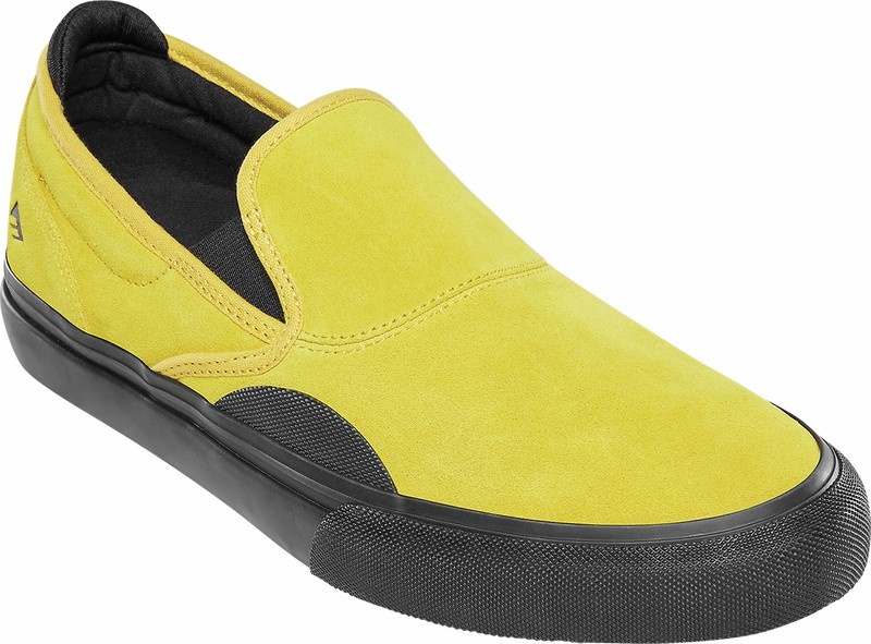 Emerica Wino G6 Slip-on Skateskor Herr Gula | Sverige-2435901