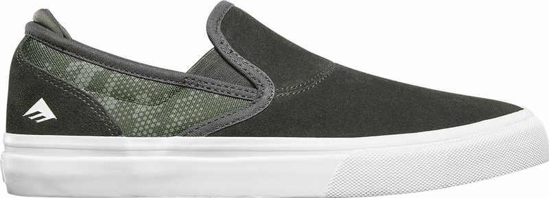 Emerica Wino G6 Slip-on Skateskor Herr Mörkgröna | Sverige-7613408