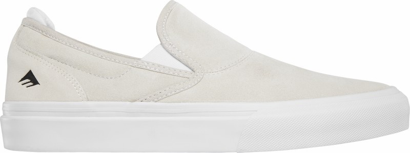 Emerica Wino G6 Slip-on Skateskor Herr Vita | Sverige-9476312