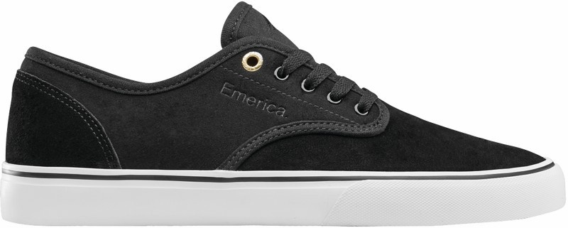 Emerica Wino Standard Skateskor Herr Svarta Vita Guld | Sverige-2958013